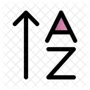 Texto Alfabeto Ordenar Icono