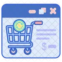 Pedido Procesado Pedido En Linea Pedido Empaquetado Icono