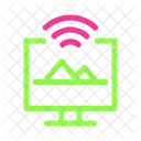 Wifi de la computadora  Icono