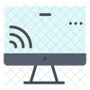 Pantalla Monitor Wifi Icono