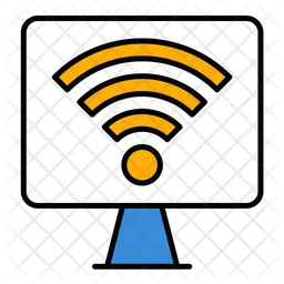 Wifi de la computadora  Icono