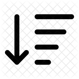 Clasificar  Icono
