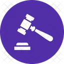 Order Hammer Judge Icon