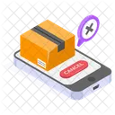 Order Cancellation Cancel Icon