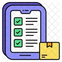 Order Checklist Order List Shopping List Icon