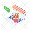 Chicken Wings Order Delivery Icon