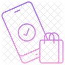 Order Confirm Online Order Logistic Icon