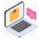Order Confirmation Laptop Icon