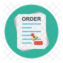 Order Document Certified Icon
