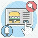 Order Food Order Booking Food Search Icon