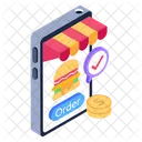 Food App Online Food Order Food Icône