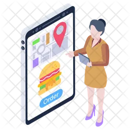 Order Food  Icon