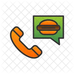 Order Food On Call  Icon