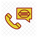 Order Food On Call Food Order Icon