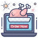 Order Food Online Food Service Food Booking Icon
