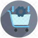 Order Processing Ecommerce Order Management Icon