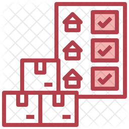 Order List Icon - Download in Dualtone Style