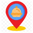 Location Delivery Food Icon