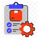 Order Processing Order Management Order Fulfillment Icon