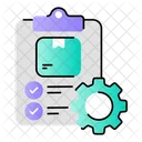 Order Processing Order Management Order Fulfillment Icon