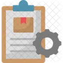 Order Processing Logistics Process Automated Orders Icon