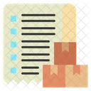 Order receipt  Icon