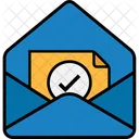 Order Recieving Mail Chat Mail Icon