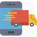 Mobile Delivery Logistics Icon