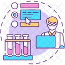 Ordering test online  Icon