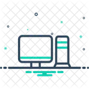 Ordinateur Moniteur Affichage Icône