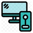 Ordinateur De Bureau Moniteur Ecran Dordinateur Icône