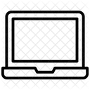 Ordinateur portable électronique  Icône