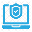 Ordinateur Portable Antivirus Defense Icon