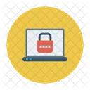 Verrouiller Securiser Ordinateur Portable Icon