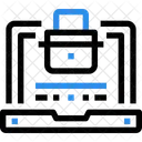 Ordinateur Portable Securite Surete Icon