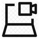 Vidéo sur ordinateur portable  Icon
