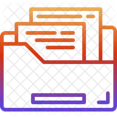 Ordner Speicher Datenspeicher Symbol