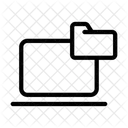Ordner Datei Computer Symbol