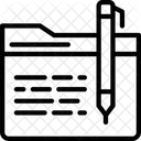 Ordner Verzeichnis Datenspeicher Symbol