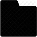 Ordner Computer Geoffnet Symbol