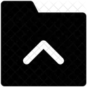 Ordner Computer Geoffnet Symbol