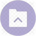 Ordner Computer Geoffnet Symbol