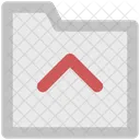 Ordner Computer Geoffnet Symbol