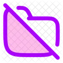 Ordner aus  Symbol