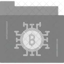 Ordner Bitcoin  Icon