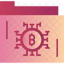 Ordner Bitcoin  Icon