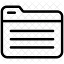 Ordner Dokument Datei Datenordner Symbol