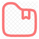 Ordner Favoriten Lesezeichen Lesezeichen Ordner Symbol