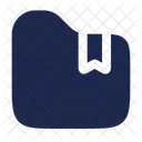 Ordner Favoriten Lesezeichen Lesezeichen Ordner Symbol
