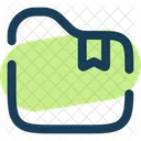 Ordner Favoriten Lesezeichen Lesezeichen Ordner Symbol
